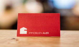 Visitenkarte Immobilien Auer - Foto Andreas Schalber